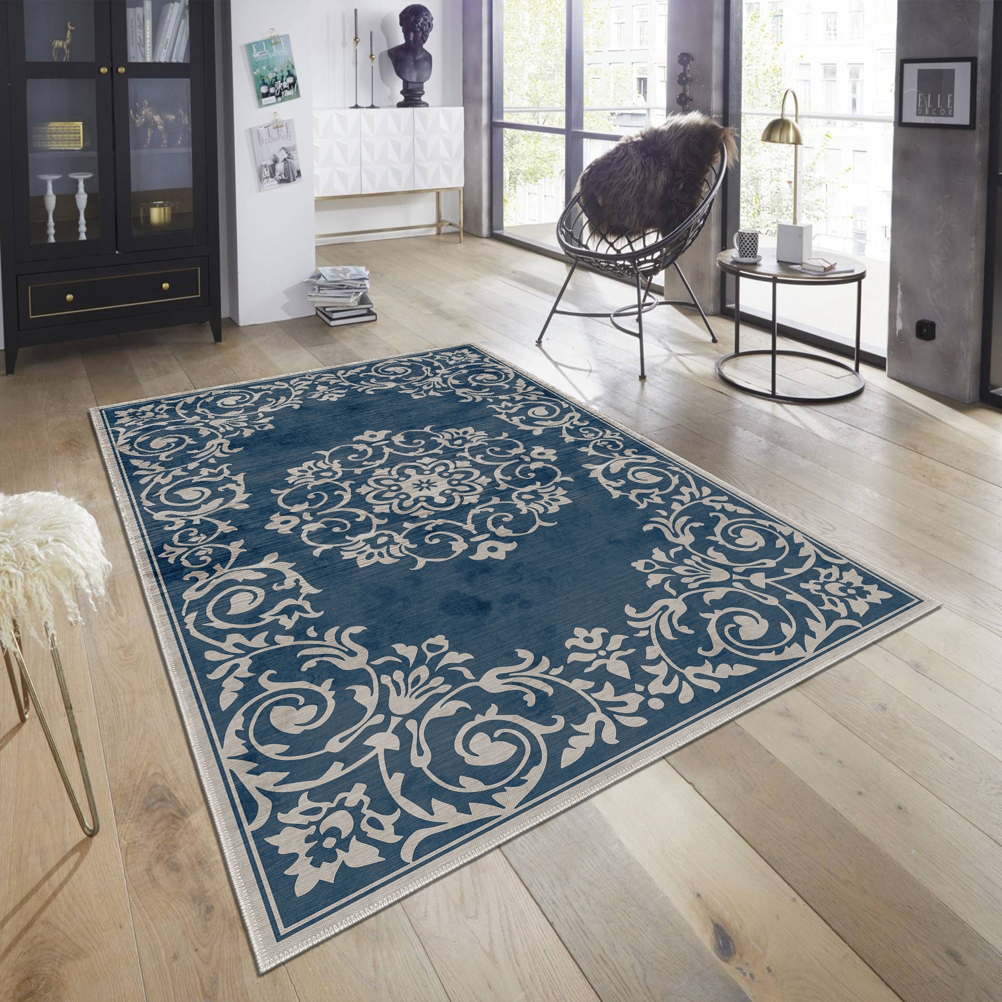 Tokyo Machine Washable Area Rug