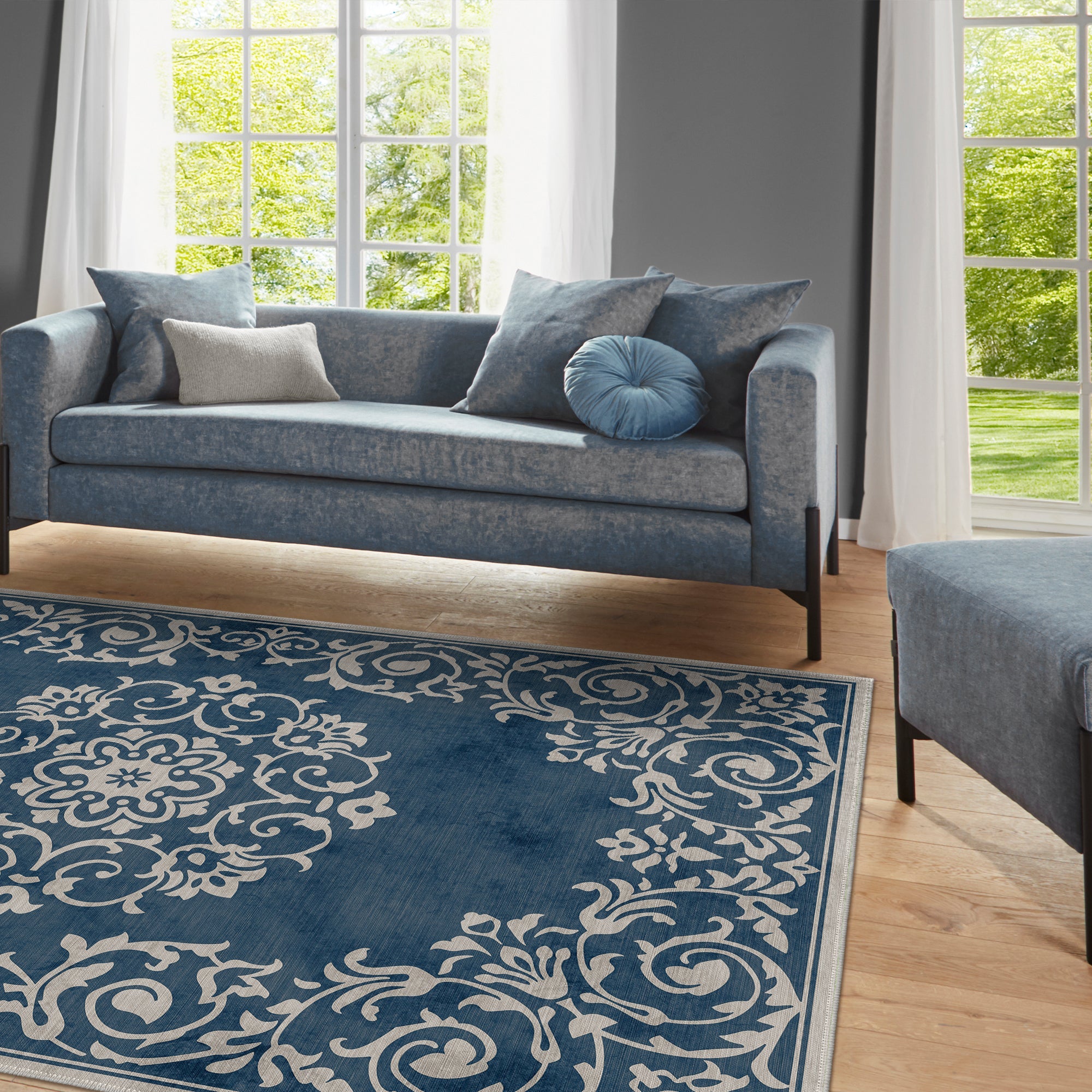 Tokyo Machine Washable Area Rug