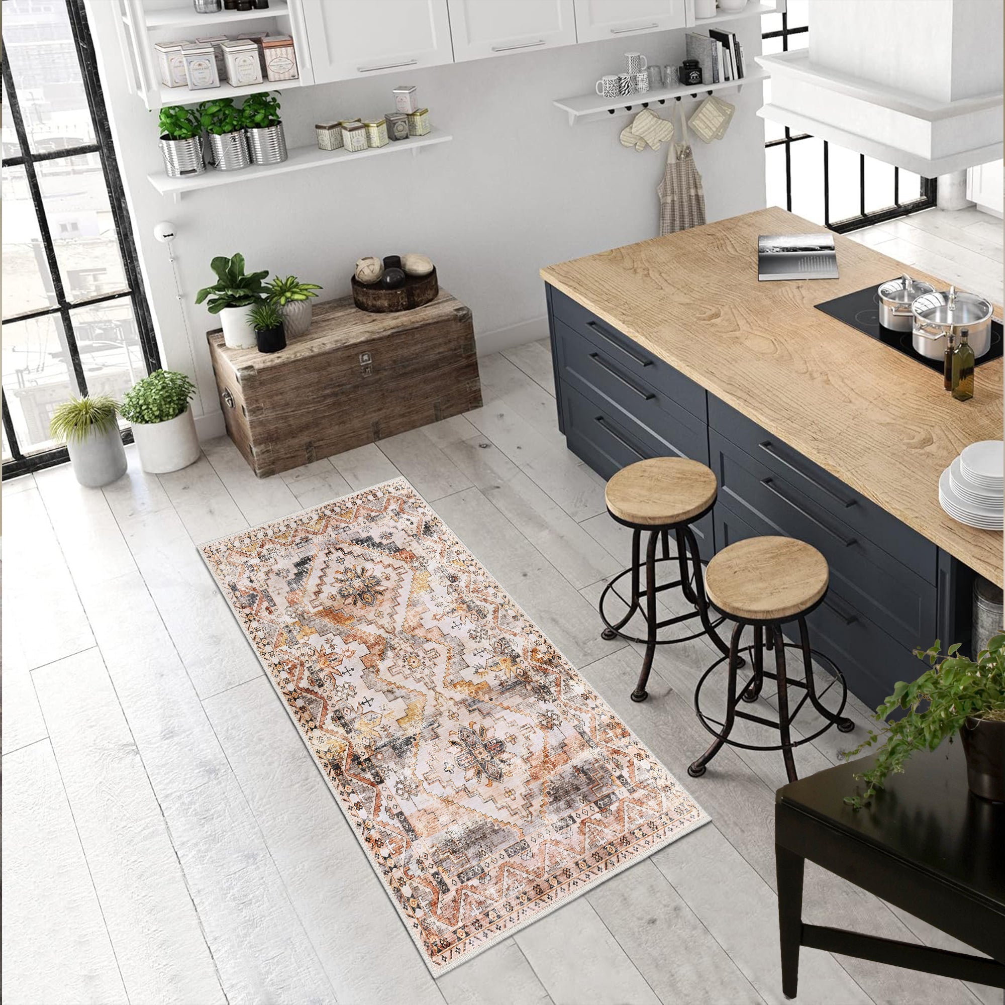 Torino Machine Washable Area Rug
