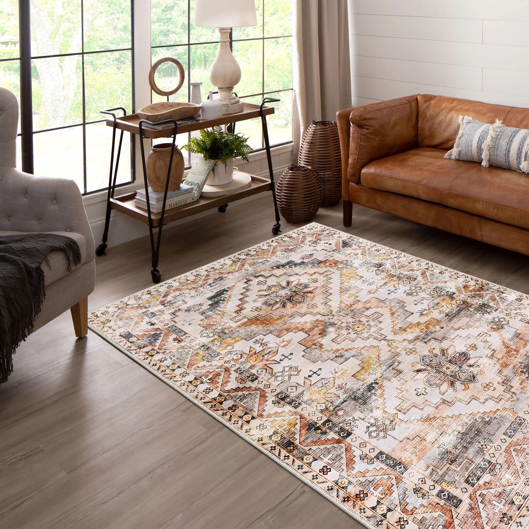 Torino Machine Washable Area Rug