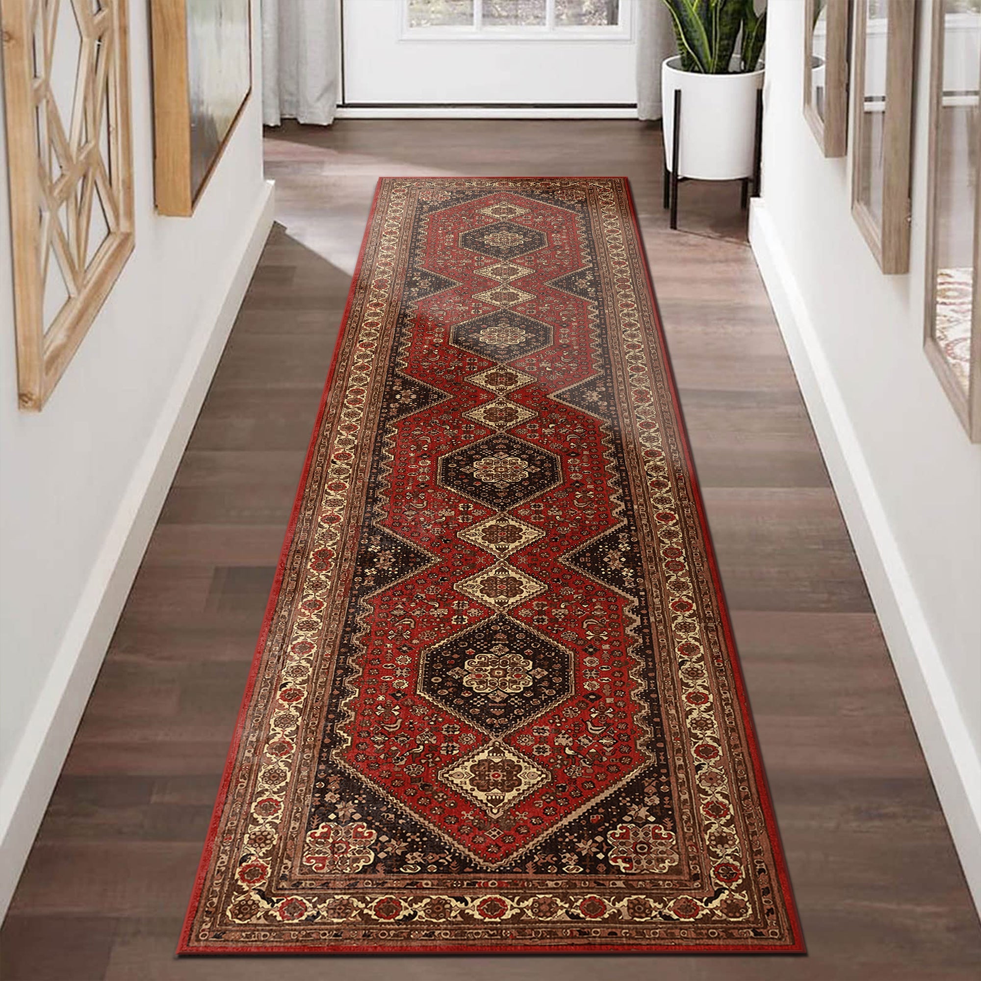 Naples Machine Washable Area Rug