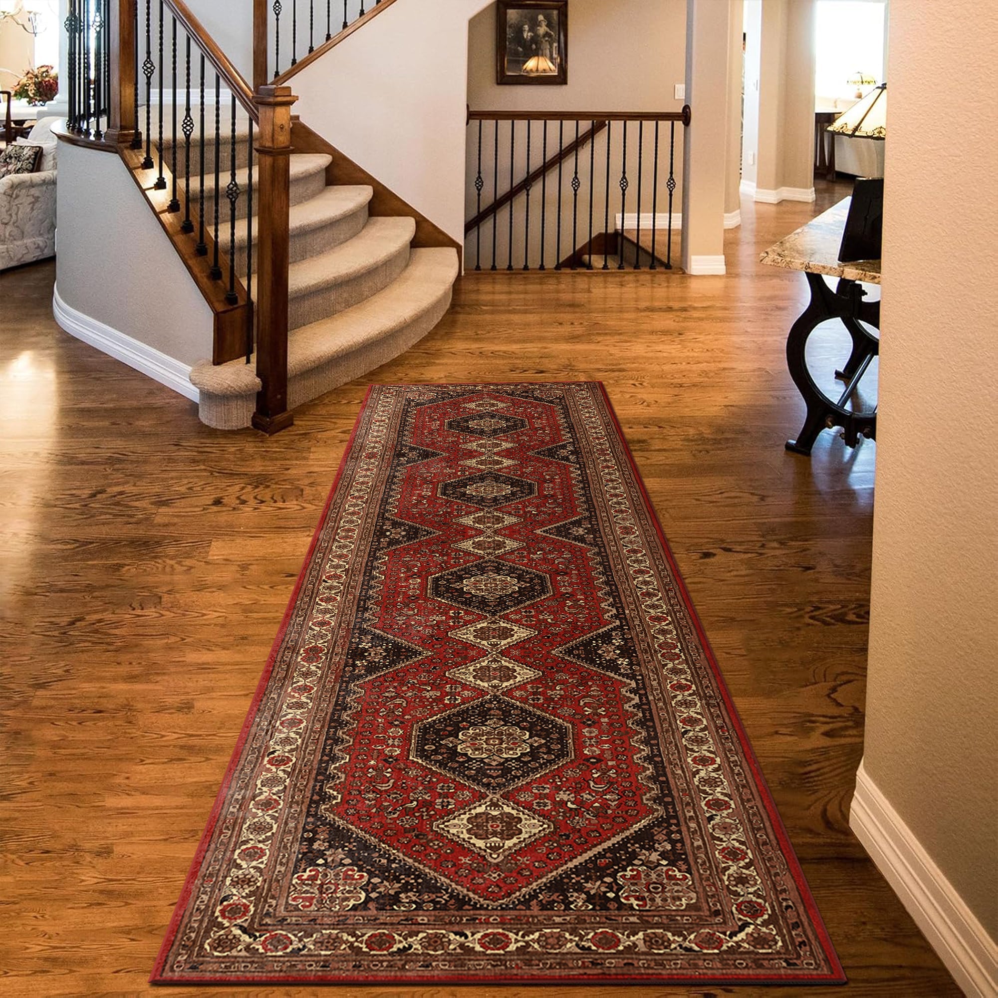 Naples Machine Washable Area Rug