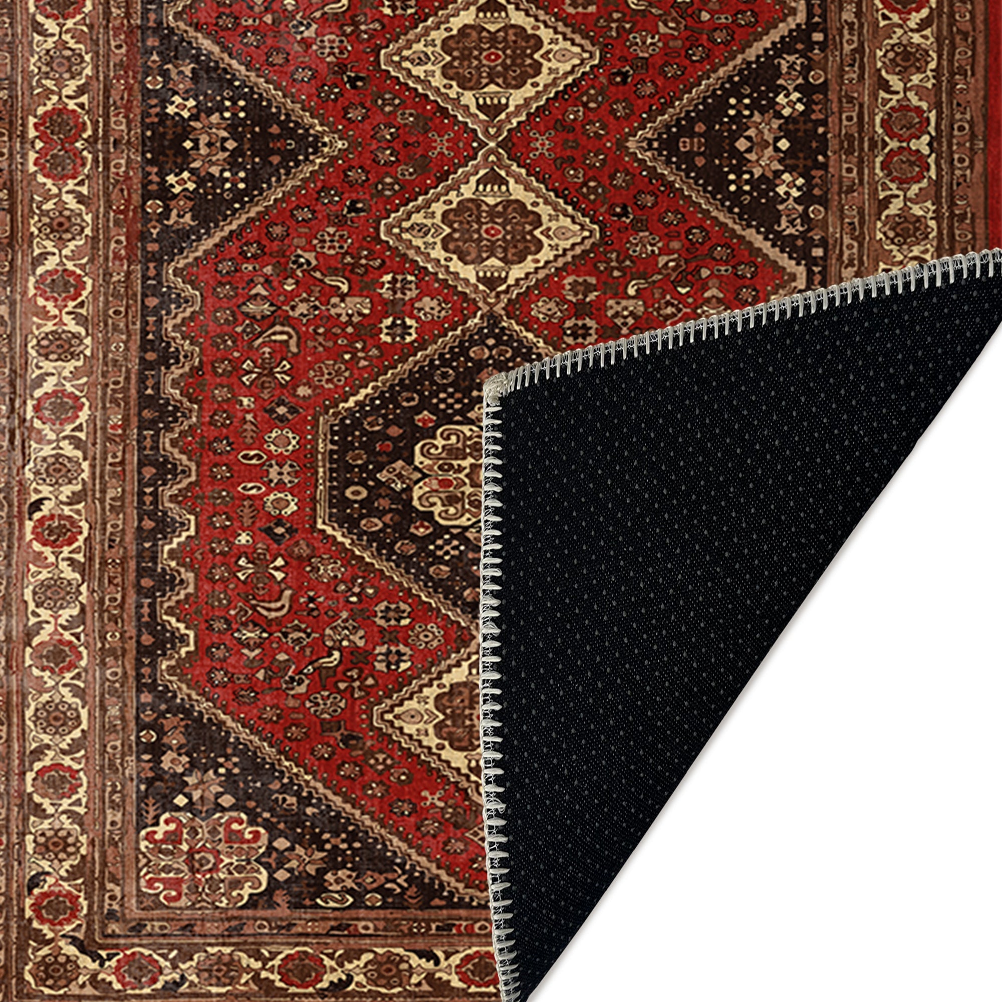 Naples Machine Washable Area Rug