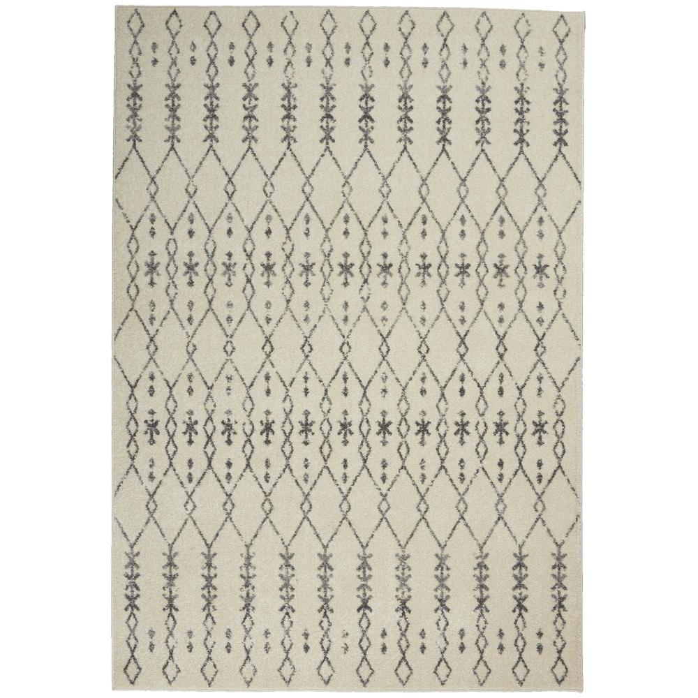 Passion PSN40 Ivory/Grey Rugs #color_ivory/grey