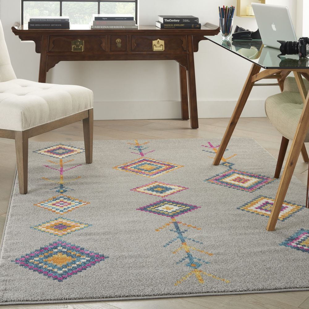 Passion PSN46 Ivory/Multi Rugs #color_ivory/multi