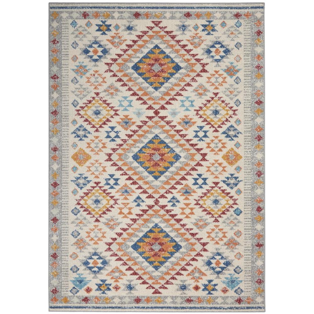 Passion PSN47 Ivory/Multi Rugs #color_ivory/multi