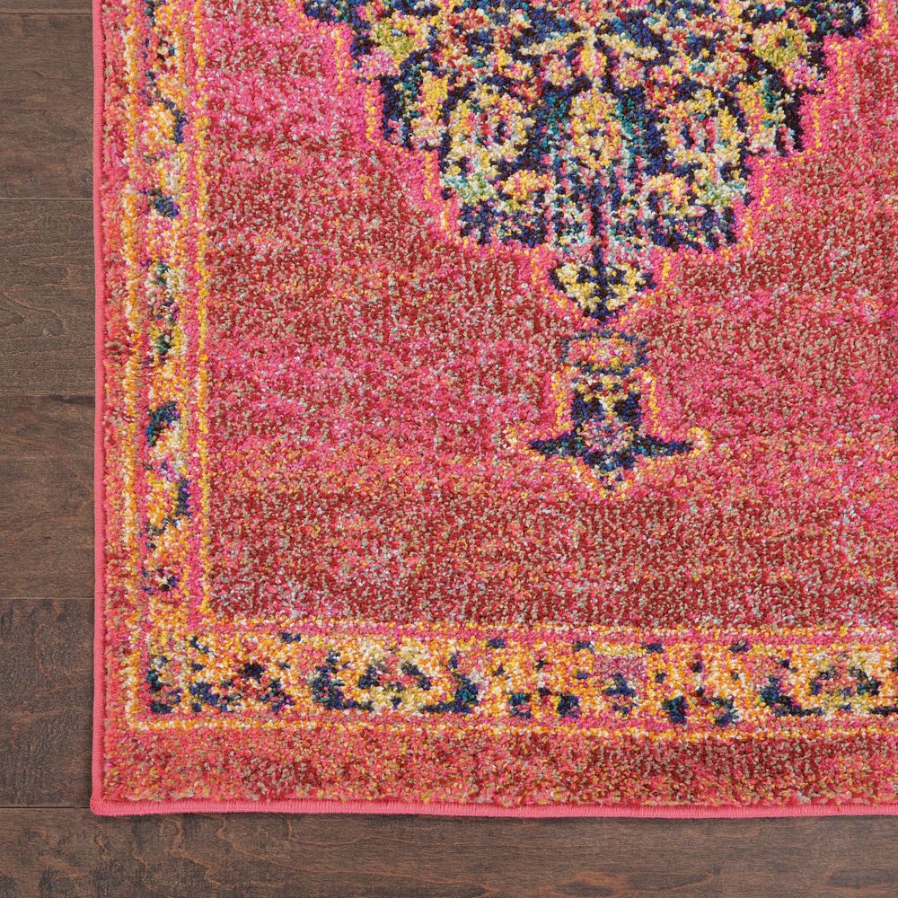 Passionate PST01 Pink/Flame Rugs #color_pink/flame