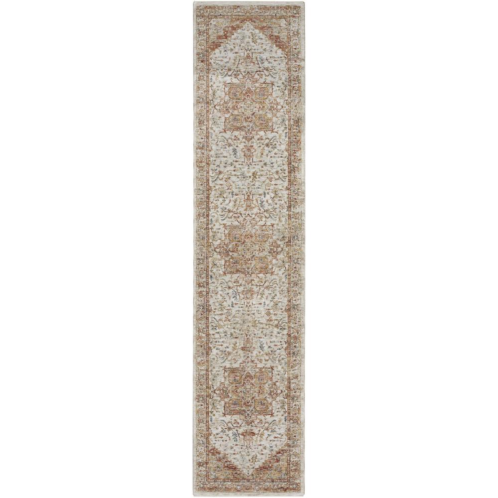 Petra PTR06 Ivory Rust Rugs #color_ivory rust