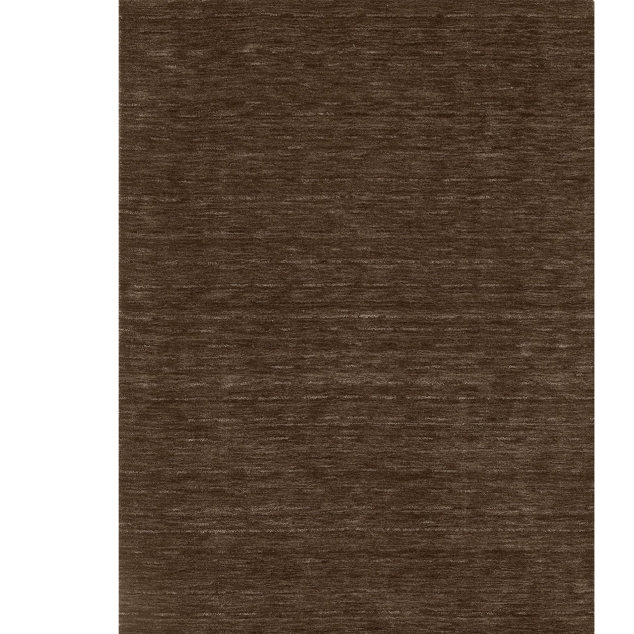 Transitional RF100 Chocolate Brown Wool Rug 3'6" x 5'6" #shape_Rectangle