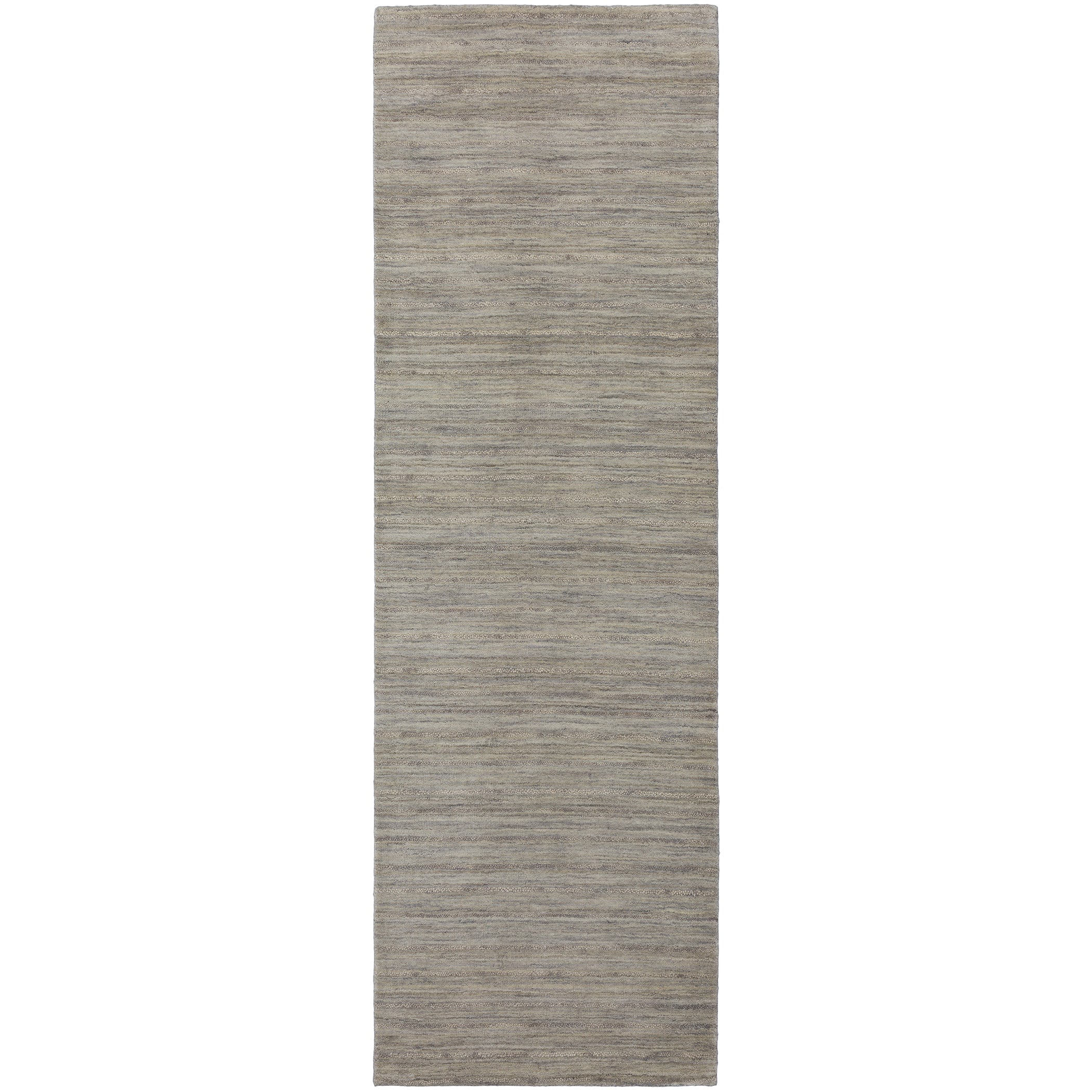Transitional RF100 Granite Gray Wool Rug 2'3" x 7'6" #shape_Runner