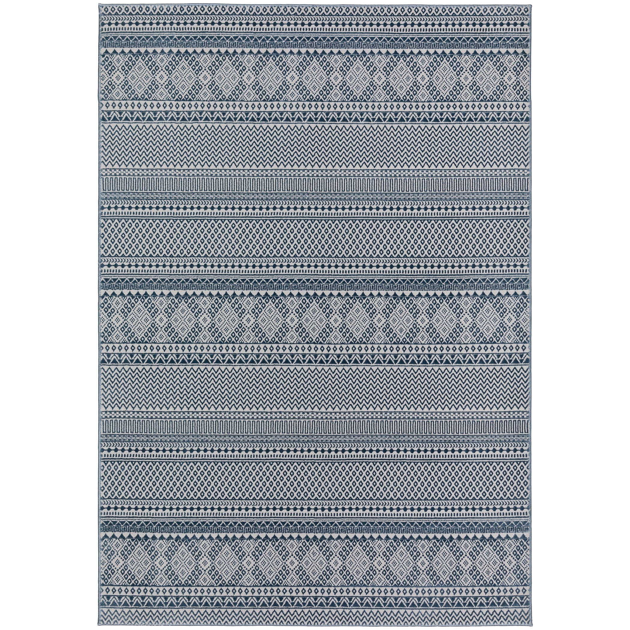 Transitional RR2 Baltic Blue Rug 3'2" x 5'1" #shape_Rectangle