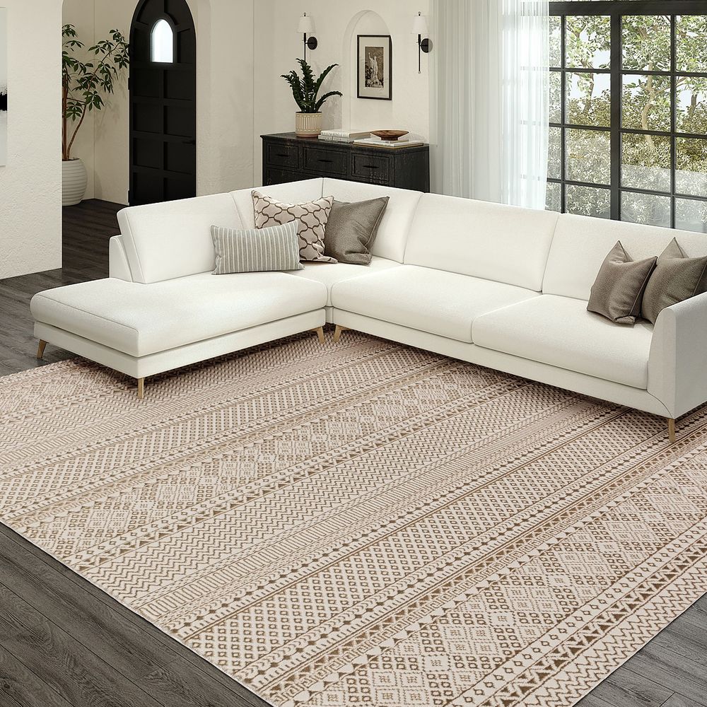 Rhodes RR2 Taupe Area Rug #color_taupe