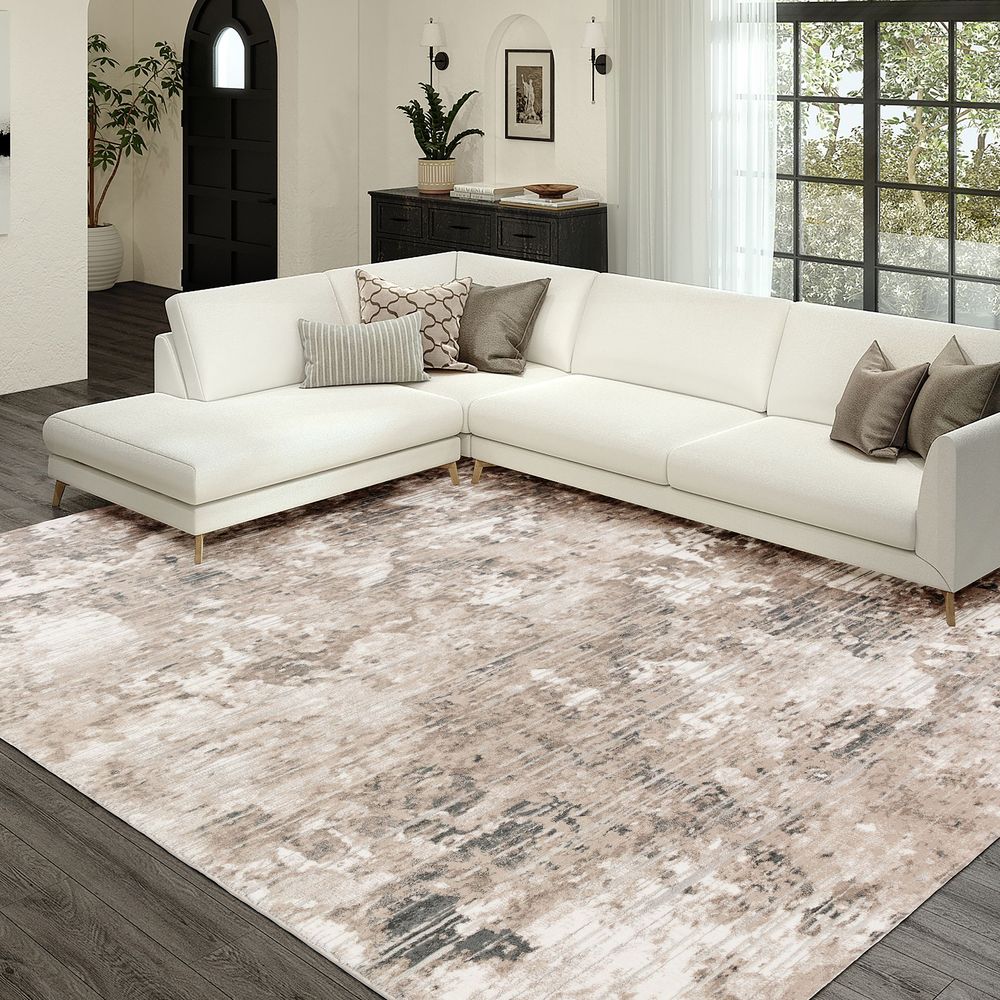 Rhodes RR4 Taupe Area Rug #color_taupe