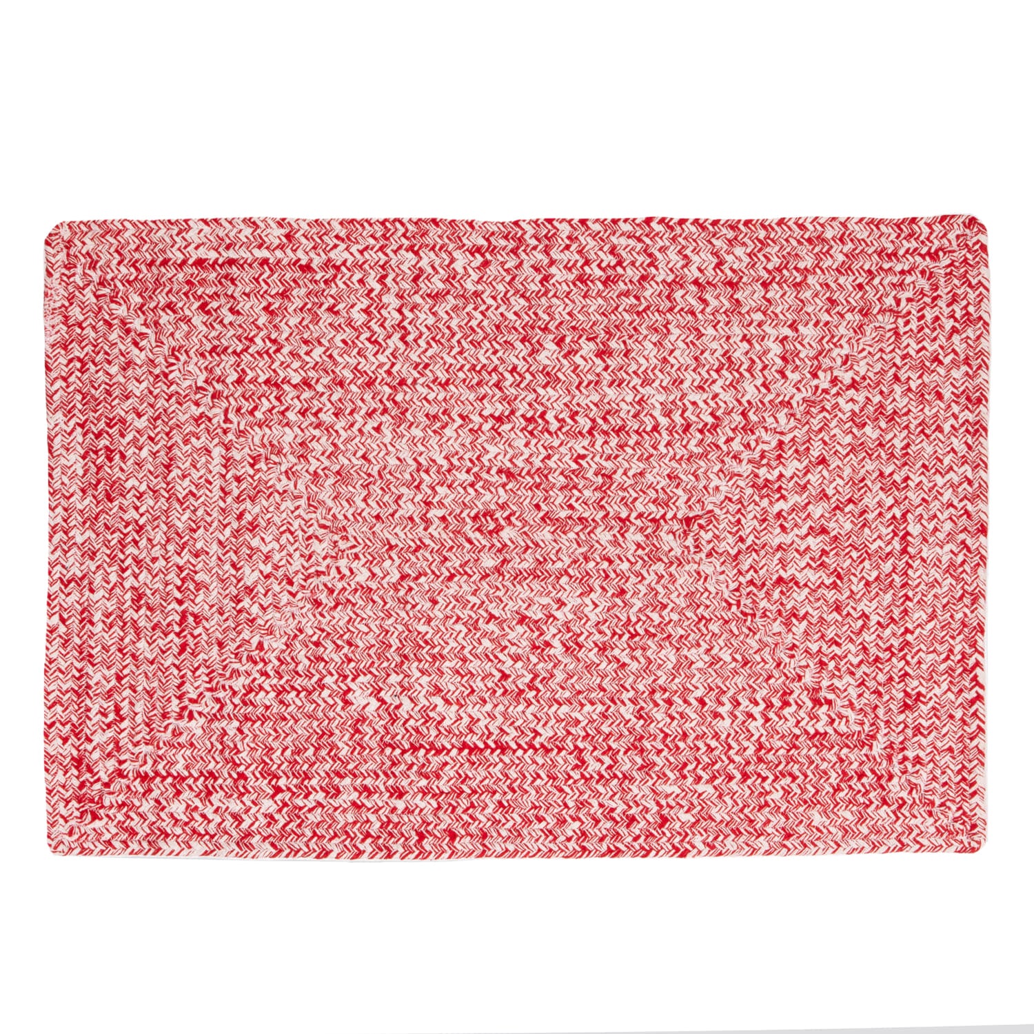 Rustica RST01 Red & White SAR-Rustica Rug #color_red & white