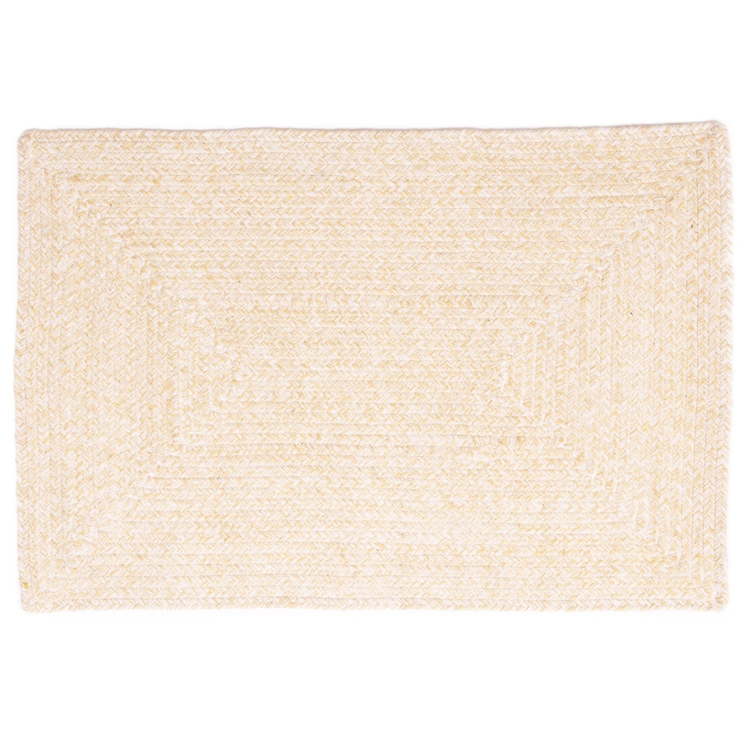 Rustica RST01 Yellow & White SAR-Rustica Rug #color_yellow & white