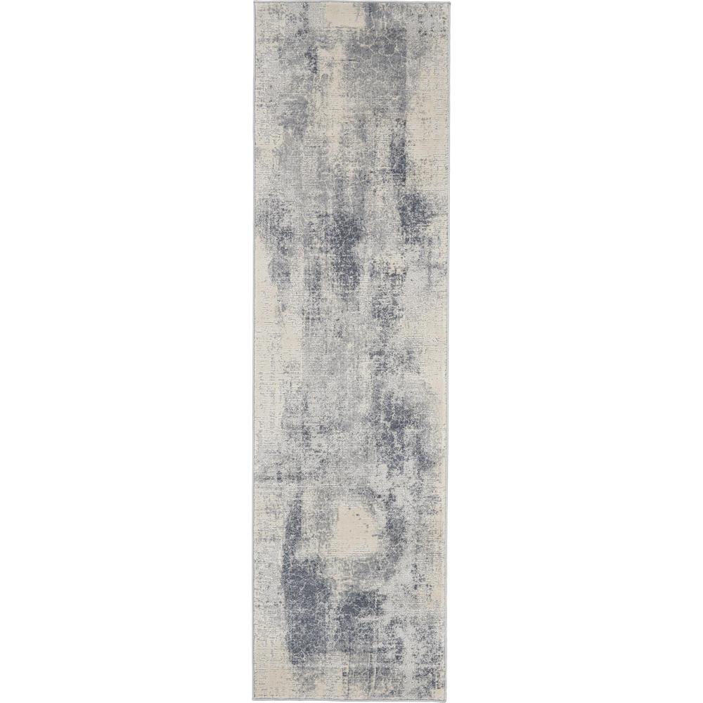 Rustic Textures RUS02 Blue/Ivory Rugs #color_blue/ivory