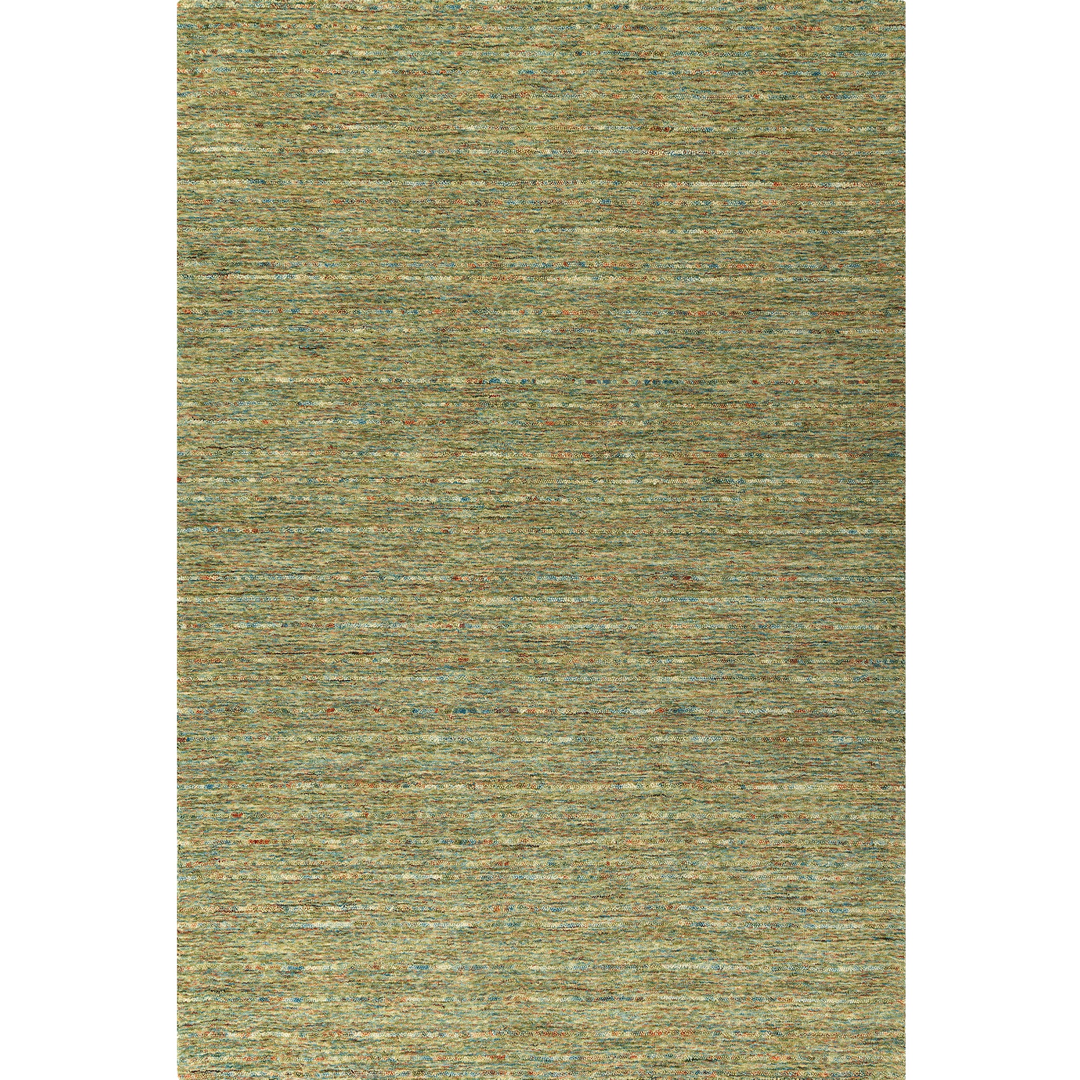 Casual RY7 Meadow Green Wool Rug 2' x 3' #shape_Rectangle
