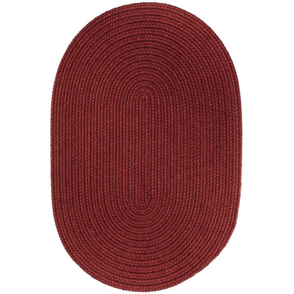 Braided S005 Colonial Red Maui Braided Rug 