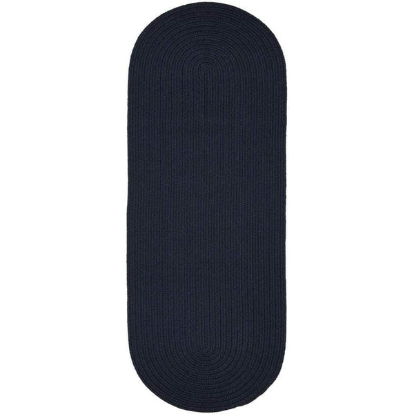 Braided S012 Navy Blue Maui Braided Rug 