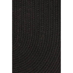 Braided S016 Black Maui Braided Rug 