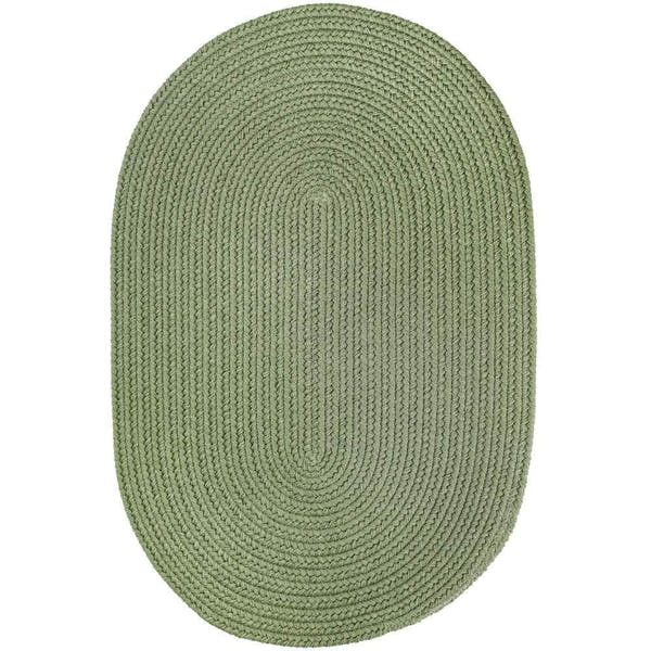 Braided S017 Olive Green Maui Braided Rug 