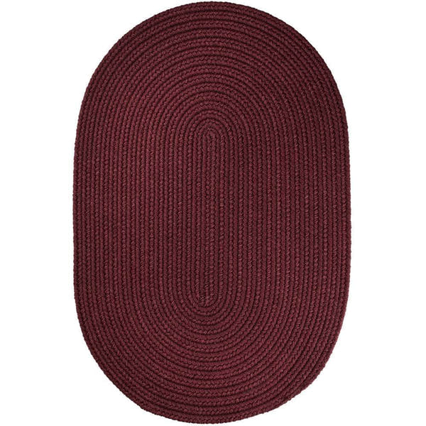 Braided S022 Burgundy Maui Braided Rug 