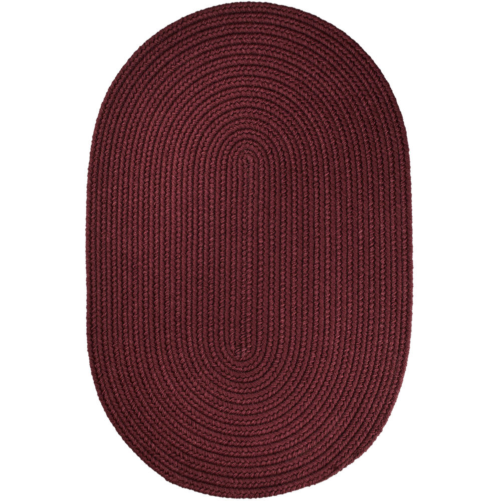 Braided S022 Burgundy Maui Braided Rug #color_burgundy