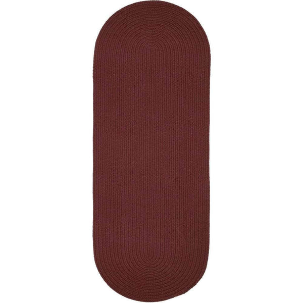 Braided S022 Burgundy Maui Braided Rug 