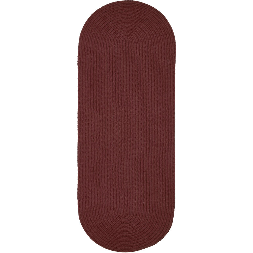 Braided S022 Burgundy Maui Braided Rug #color_burgundy