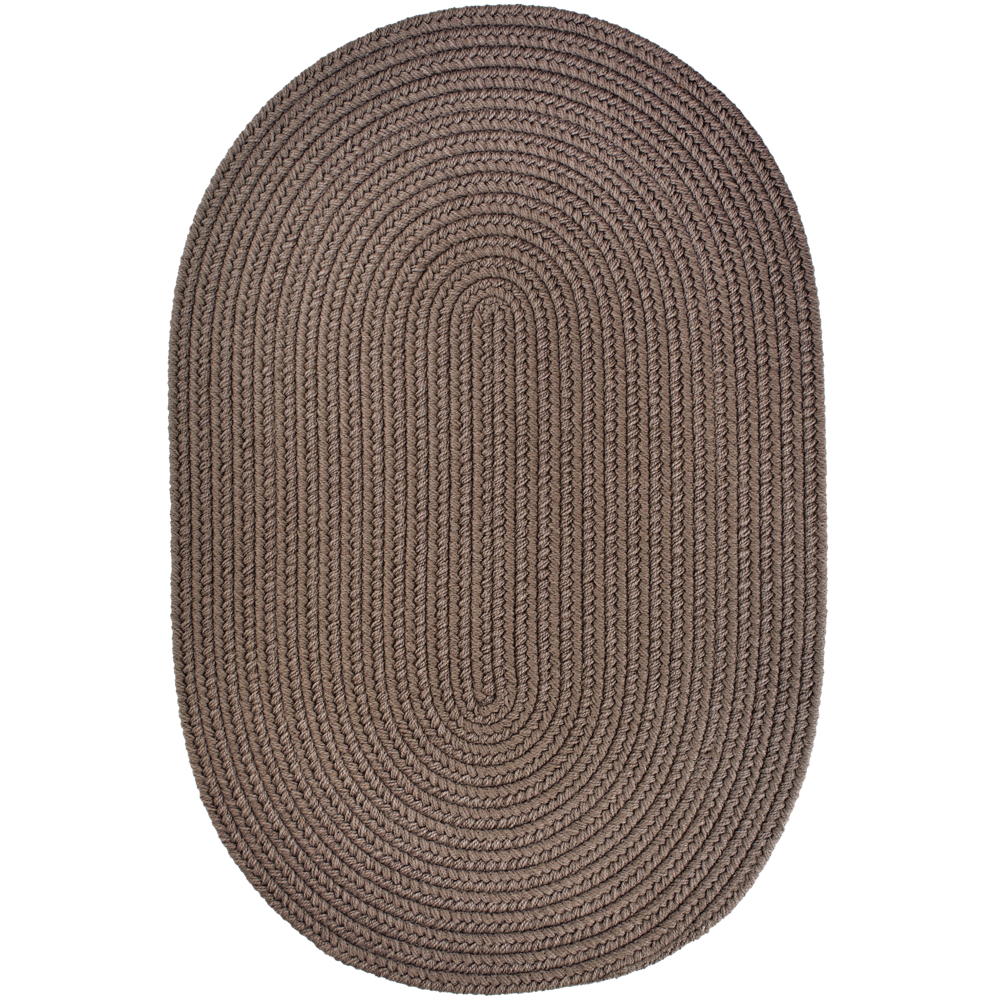 Braided S026 Dark Taupe Maui Braided Rug #color_dark taupe