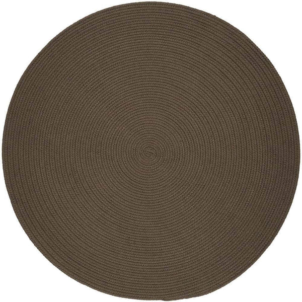 Braided S026 Dark Taupe Maui Braided Rug 