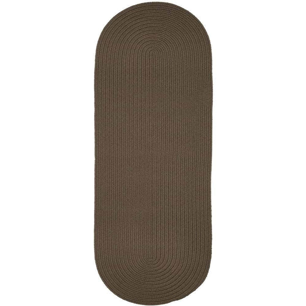 Braided S026 Dark Taupe Maui Braided Rug 