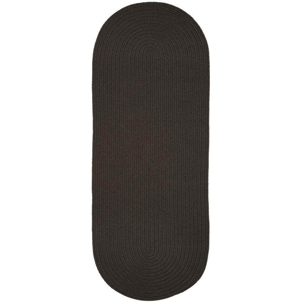 Braided S027 Brown Velvet Maui Braided Rug 