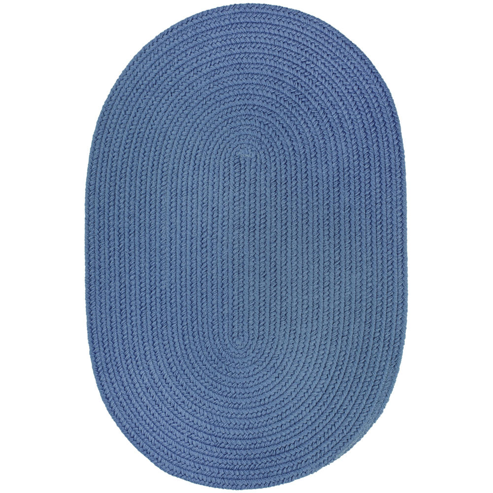Braided S028 Marina Blue Maui Braided Rug #color_marina blue