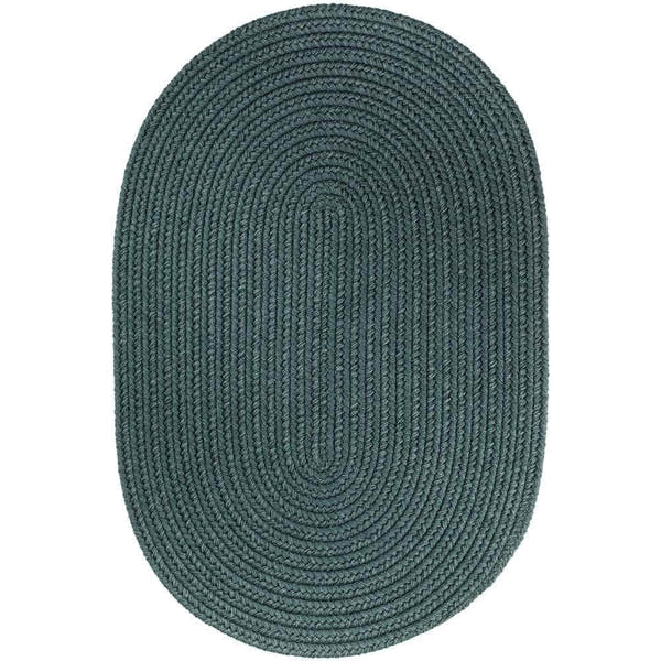 Braided S034 Teal Green Maui Braided Rug 