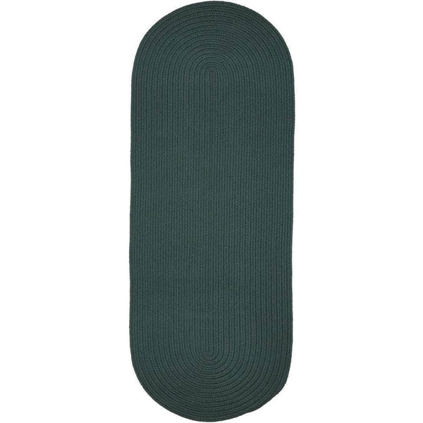 Braided S034 Teal Green Maui Braided Rug 