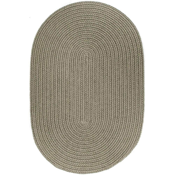 Braided S035 Moss Green Maui Braided Rug 