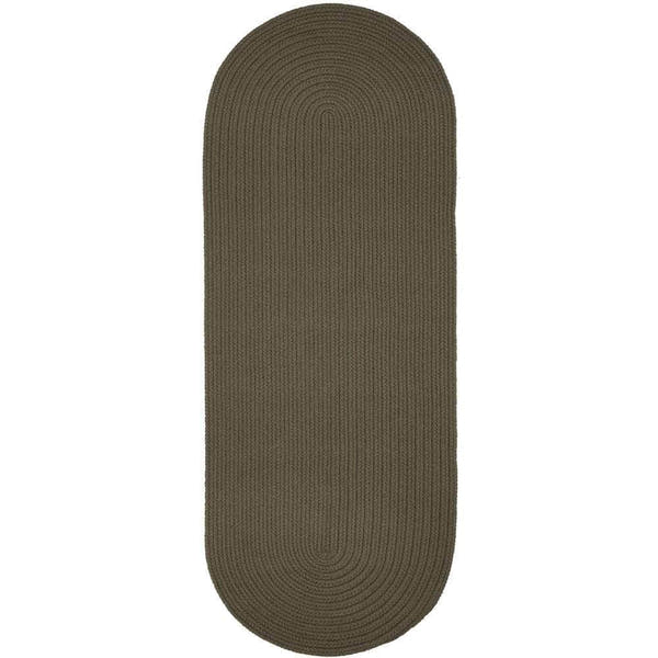 Braided S037 Moonstone Brown Maui Braided Rug 
