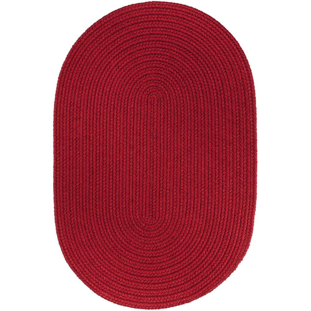 Braided S045 Brilliant Red Maui Braided Rug #color_brilliant red