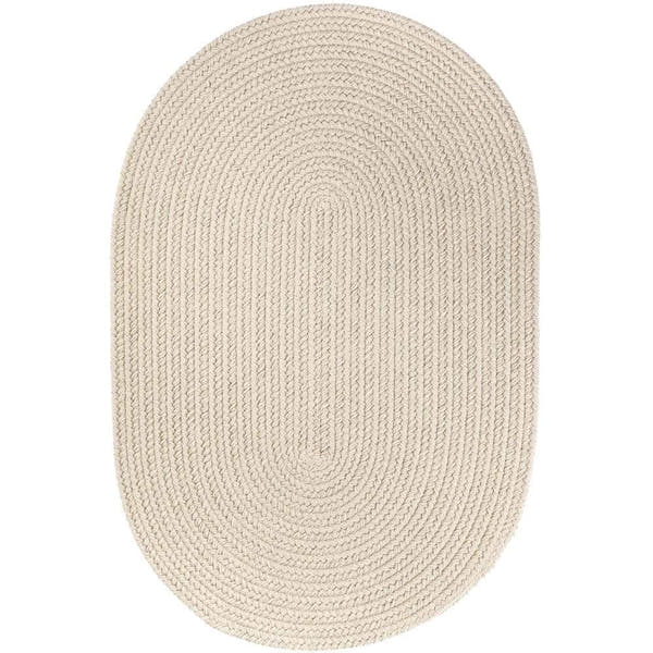 Braided S049 Pumice Ivory Maui Braided Rug 