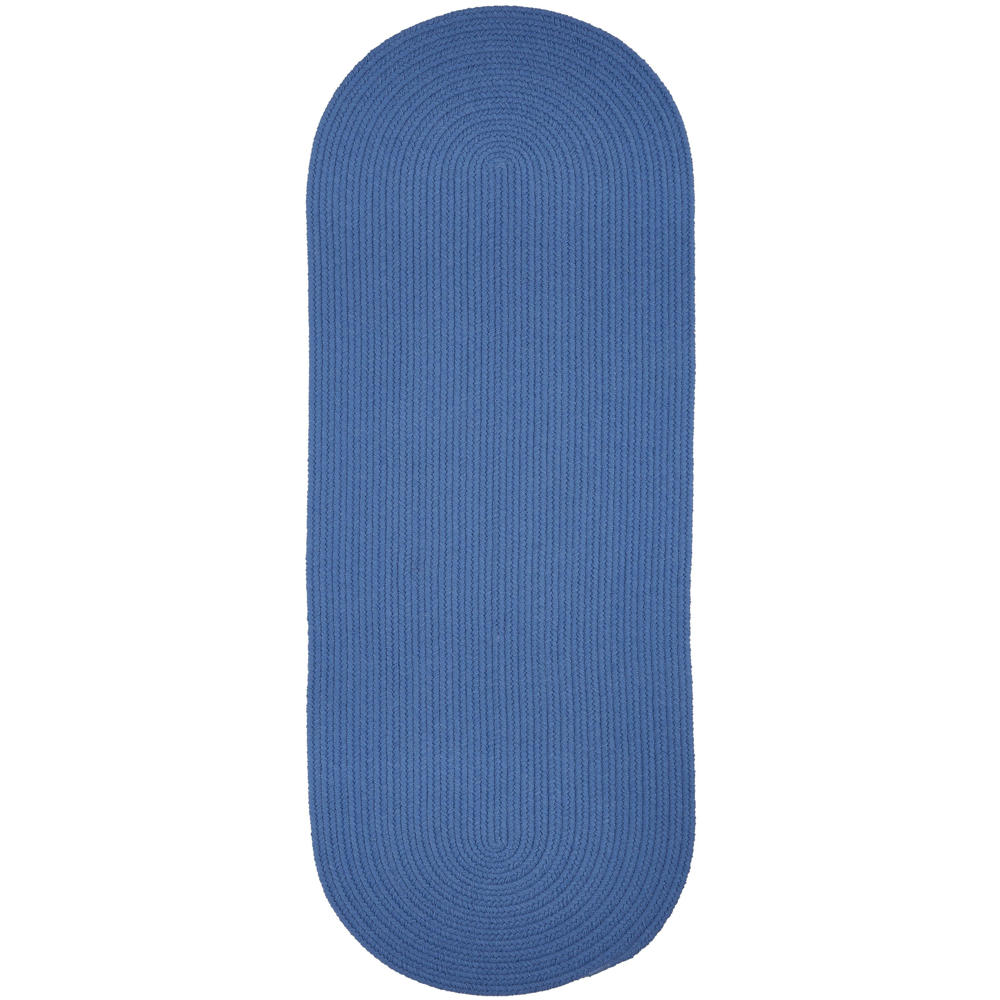 Braided S052 French Blue Maui Braided Rug #color_french blue