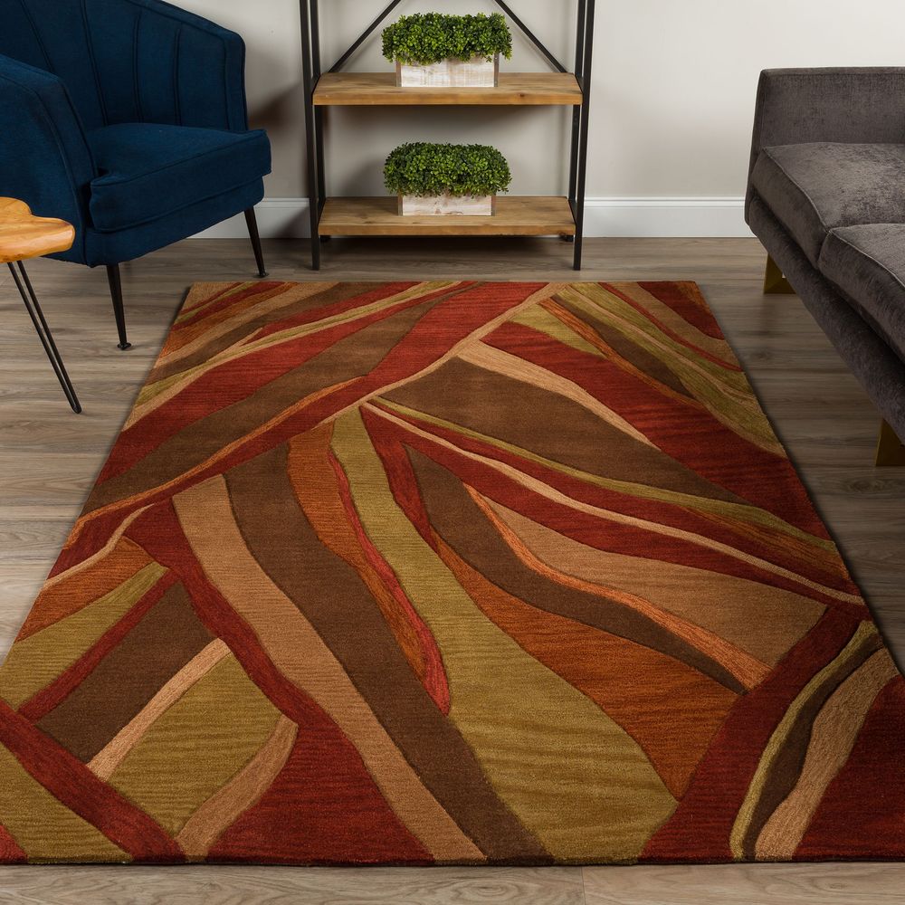 Studio SD16 Canyon Red Area Rug #color_canyon red