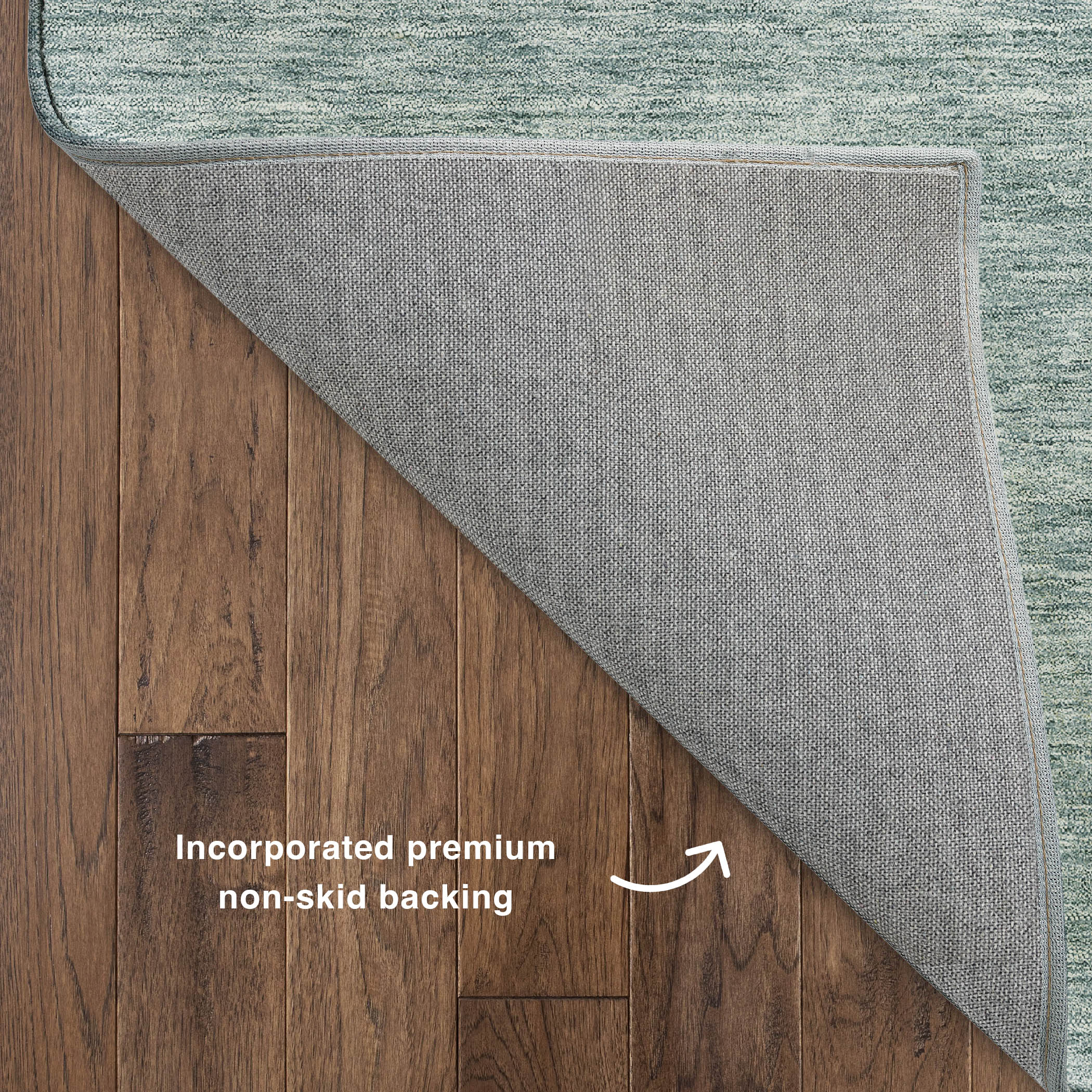 Luxury Washable Indoor/Outdoor Transitional SE1 Sky Blue Rug 1'8" x 2'6" #shape_Rectangle