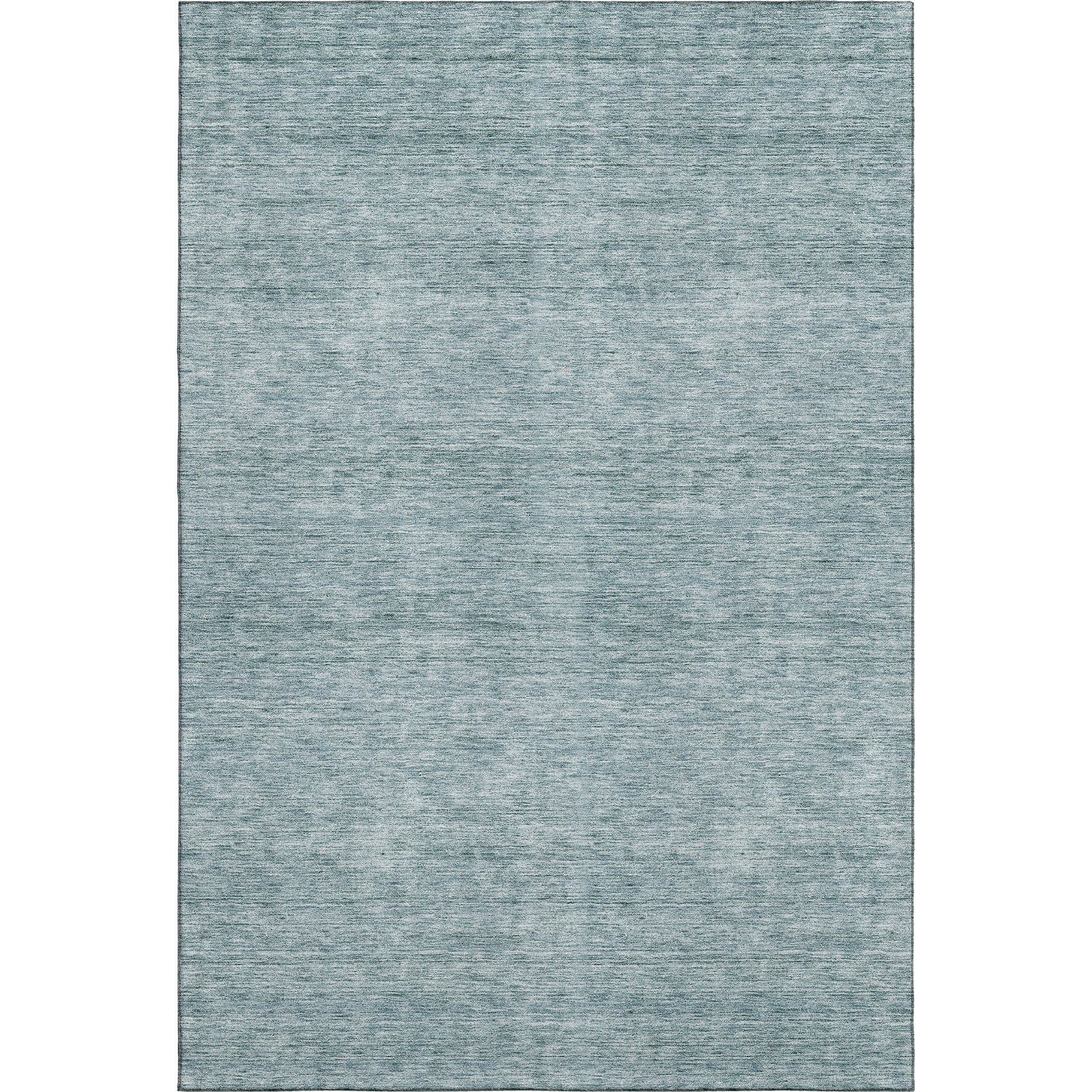 Luxury Washable Indoor/Outdoor Transitional SE1 Sky Blue Rug 2'6" x 3'10" #shape_Rectangle