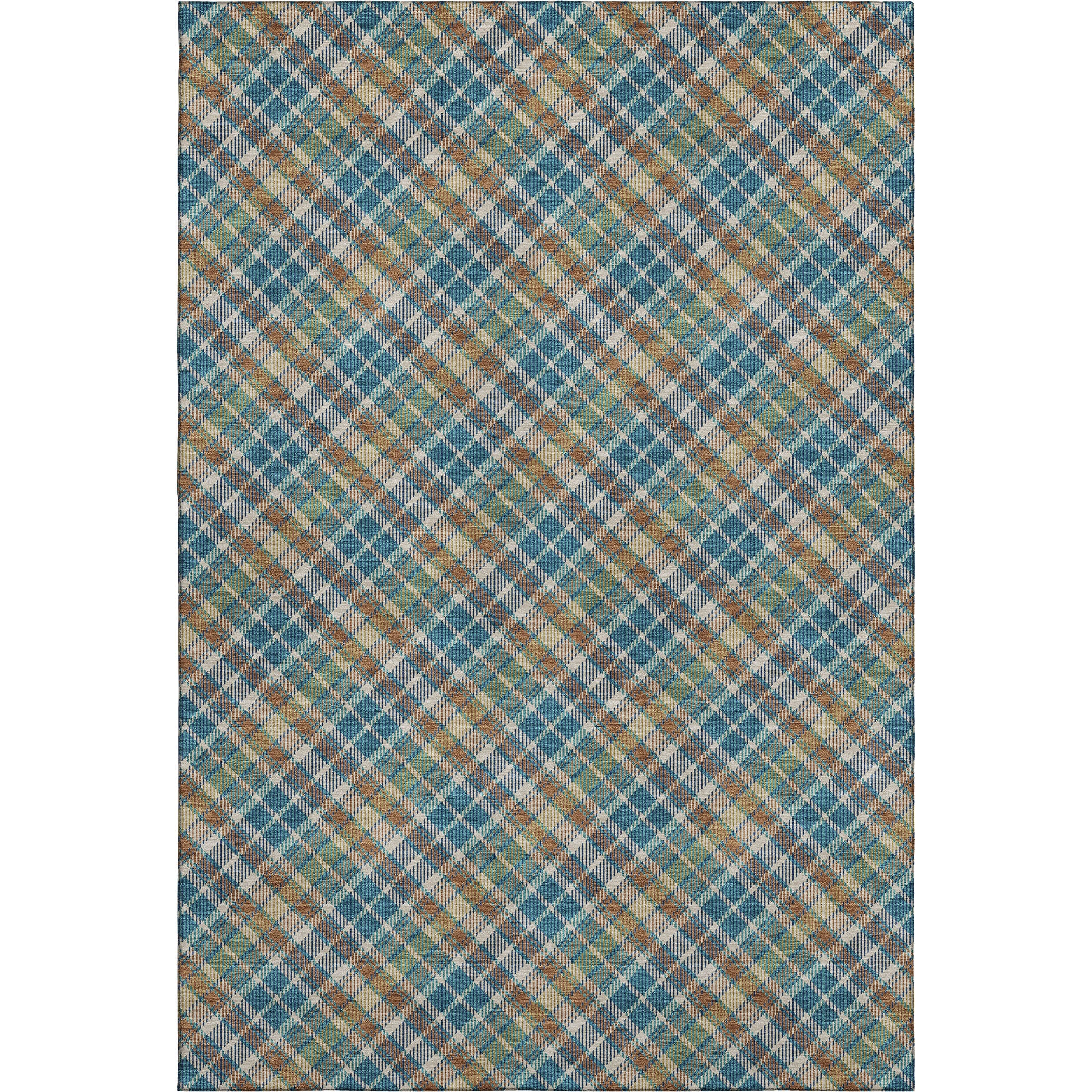 Luxury Washable Indoor/Outdoor Transitional SE3 Jewel Multi Rug 2'6" x 3'10" #shape_Rectangle