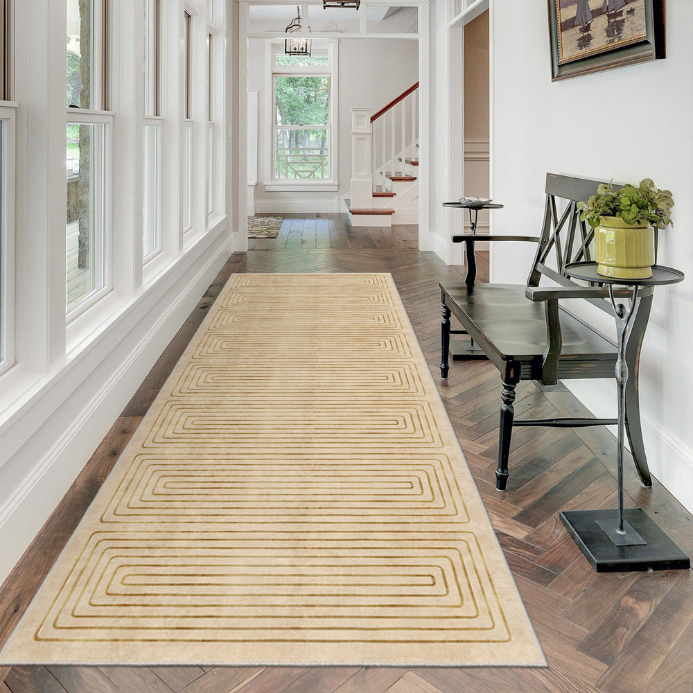 Moss Machine Washable Area Rug