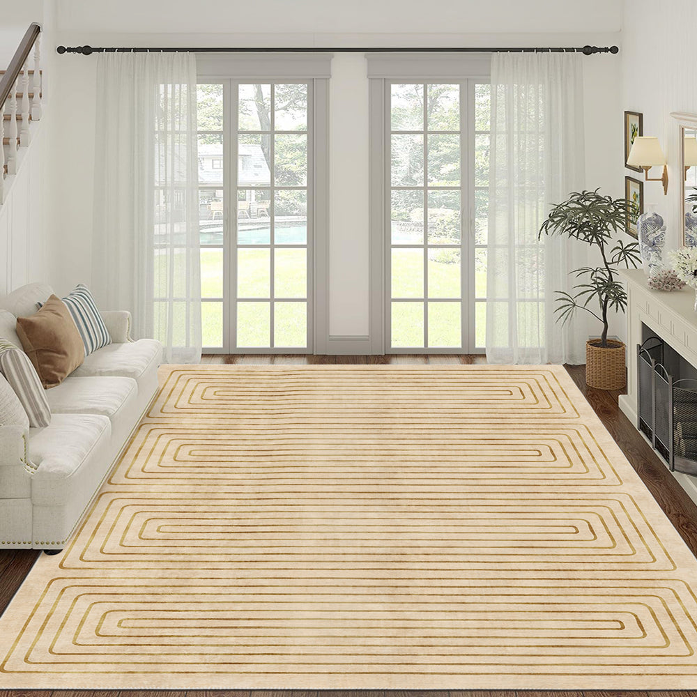 Moss Machine Washable Area Rug