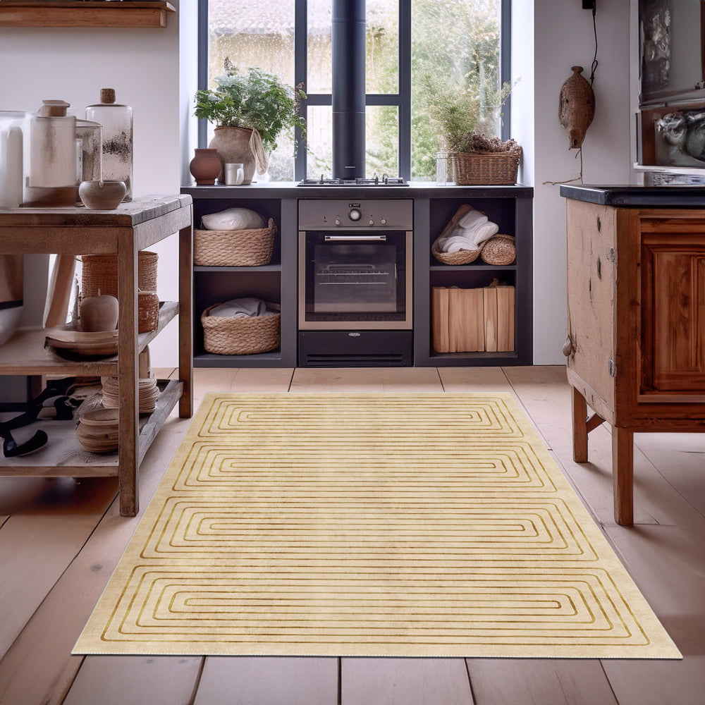 Moss Machine Washable Area Rug