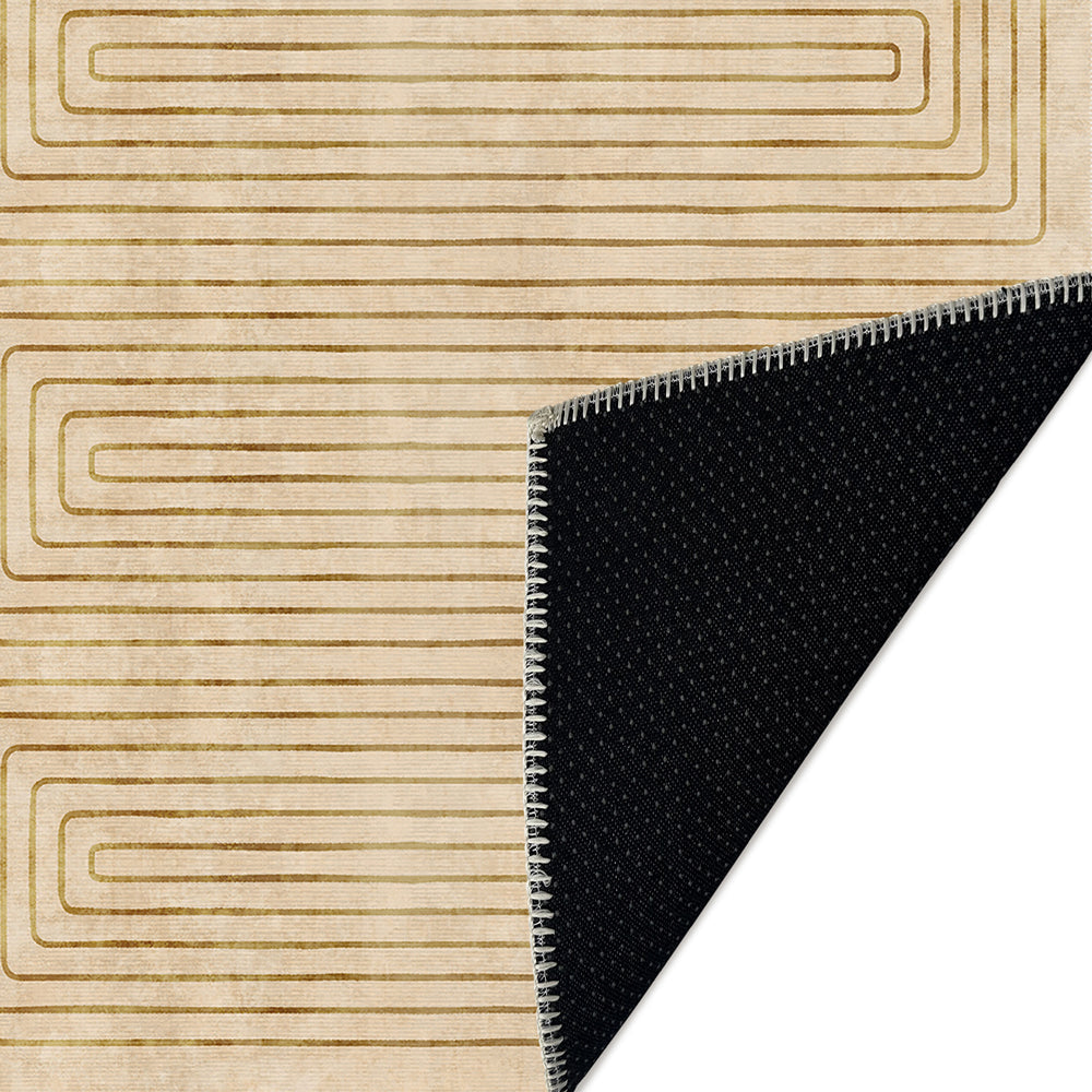 Moss Machine Washable Area Rug