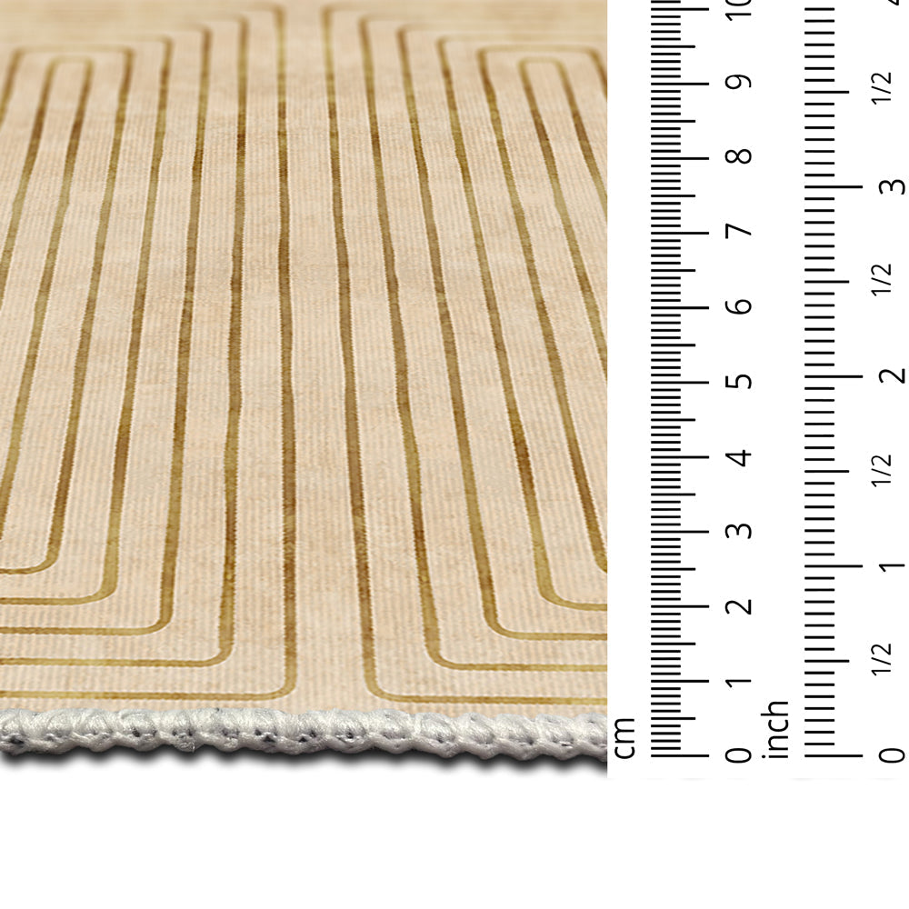 Moss Machine Washable Area Rug